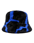 Alpine Faux Fur Bucket Hat Strobe