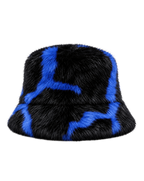 Alpine Faux Fur Bucket Hat Strobe