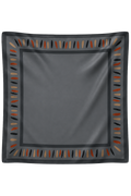 Solstice Silk Scarf Basalt