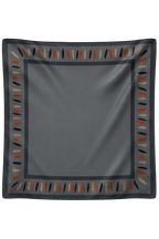 Solstice Silk Scarf Basalt