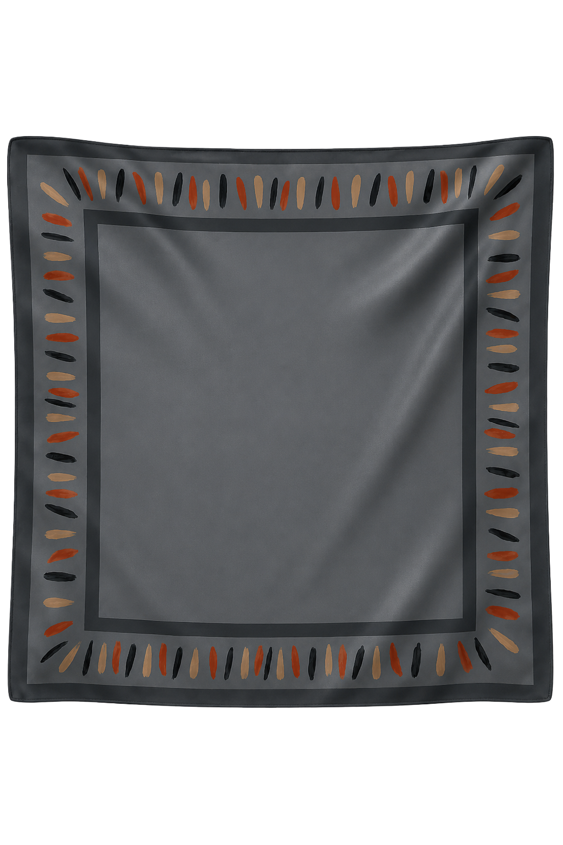 Solstice Silk Scarf Basalt