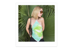 Eclipse Silk Halter Vert