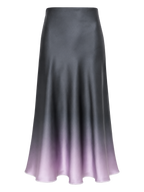 Groove Silk Midi Skirt Crown