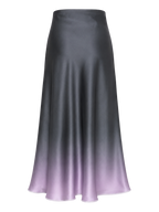 Groove Silk Midi Skirt Crown