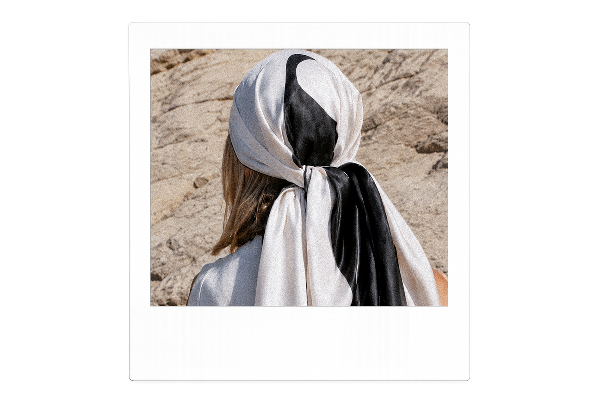 Solstice Silk Scarf Mirage