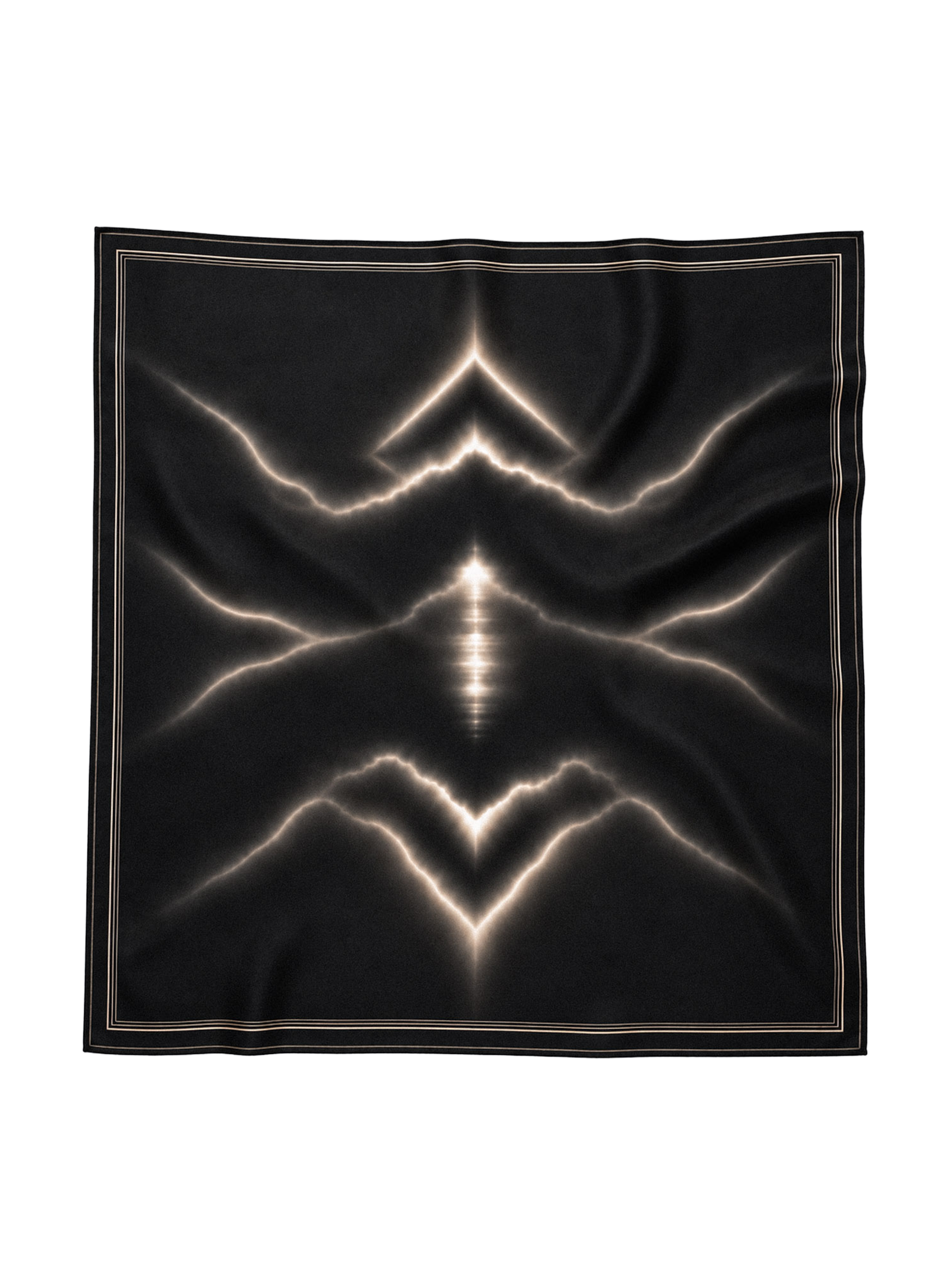 Solstice Silk Scarf Moon