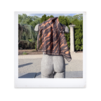 Solstice Silk Scarf Amber Fauna
