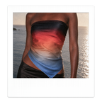 Solstice Silk Scarf Sundown