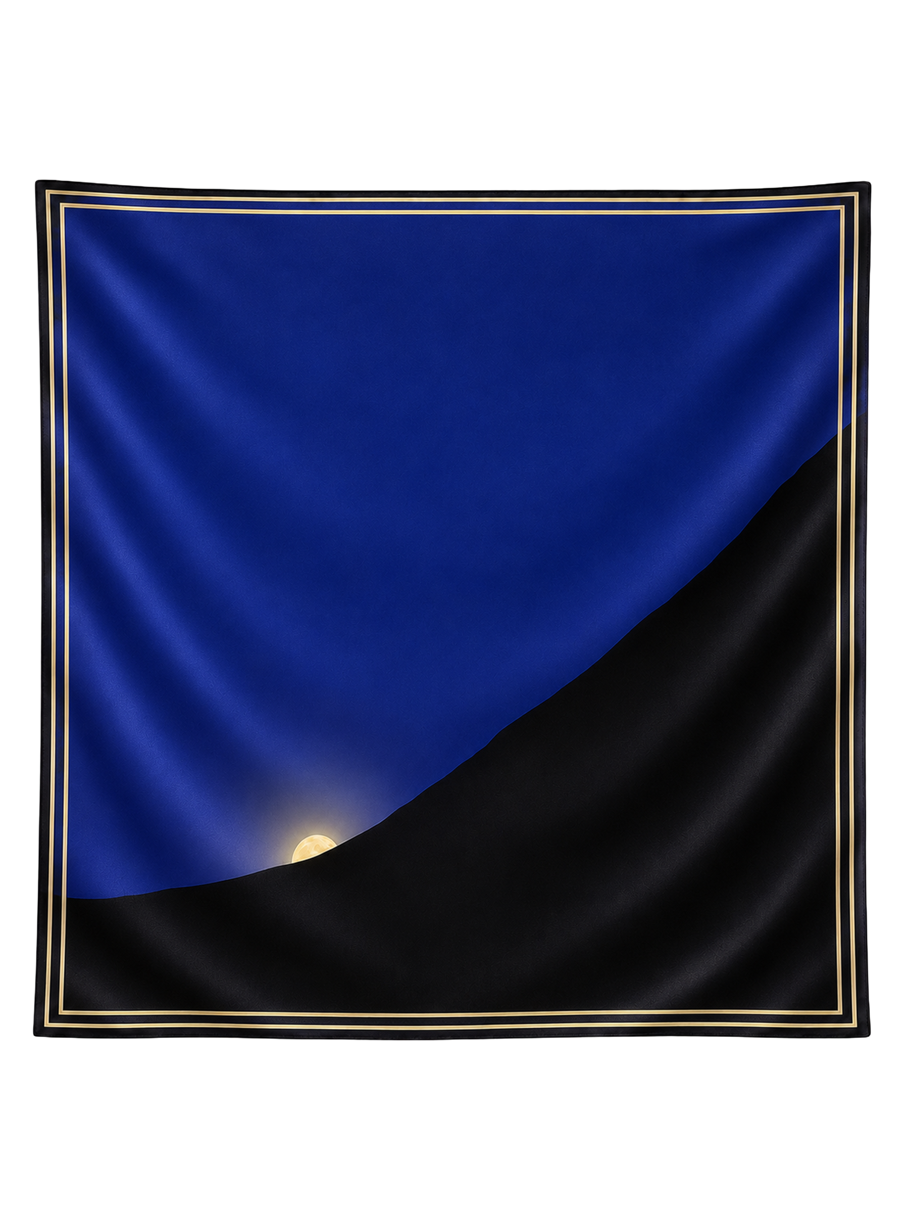 Solstice Silk Scarf Nightfall